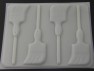 3533 Paint Brush Chocolate or Hard Candy Lollipop Mold
